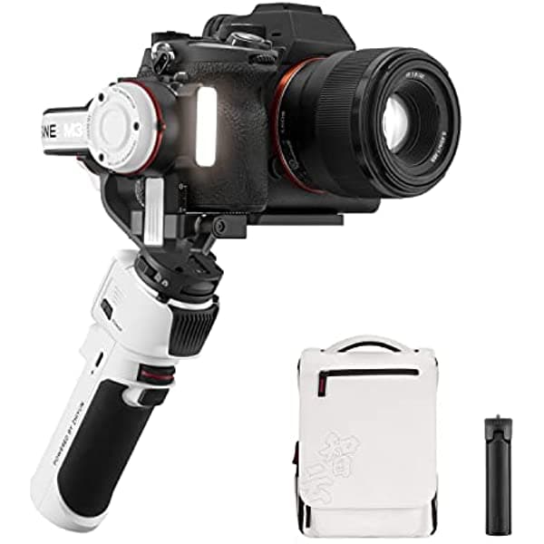 Zhiyun Crane M3 Combo De Mano Stabilizer Estabilizador De Estabilizador De 3 Ejes Camara Gopro Smartphone Fondo A-CR119C-UK