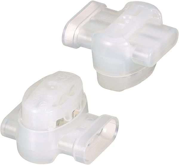 3M Scotchlok Conector De Desplazamiento De Aislamiento Electrical Idc 314 U-Bin Pigtail Auto-Salpicadura Retardante White 22-14 Awg Pack De 1000