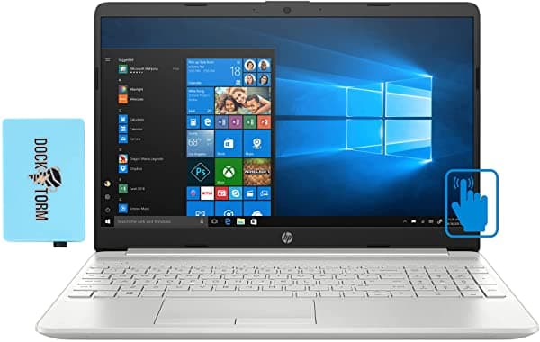 Hp Laptop 15T-Dw300 Para El Hogar Y La Empresa (Intel I7-1165G7 De 4 Núcleos 16 Gb De Ram Ssd Pcie De 512 Gb Intel Iris Xe Táctil Hd De 15.6 Pulgadas (1366 X 768) Wifi Bluetooth Cámara Web 1 Usb 3.2 1 Hdmi Win 11 Pro) Con Concentrador