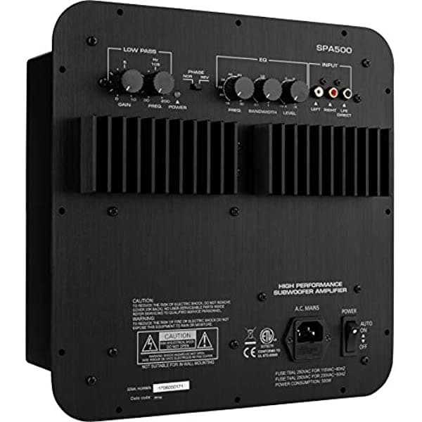 Dayton Audio Spa500 500W Placa De Subwoofer Amplificador 300-807