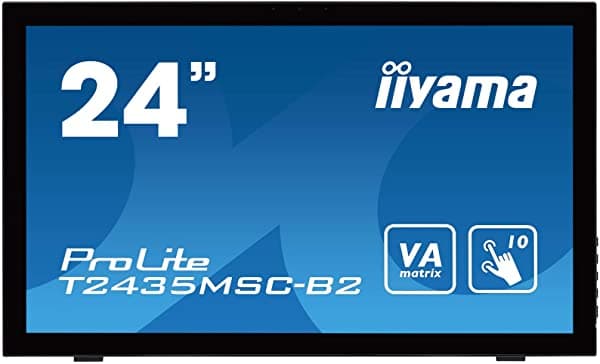 Iiyama Prolite T2435Msc-B2 23.6" 1920 X 1080Pixeles Multi-Touch Mesa Monitor Visualización Táctil
