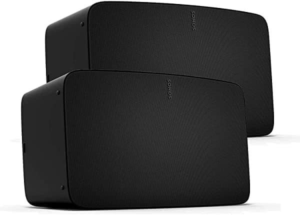 Sonos Cinco Habitaciones Establece El Sonido Superior De Alta Fidelidad Sound Black FIVE1US1BLK-2