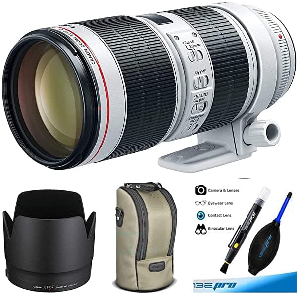 Deal-Expo Canon Ef 70-200Mm F 2.8L Is Iii Usm Lente Basor Accessories Bundle CN70-200IIIUSMB