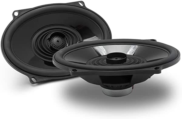 Rockford Fosgate Tms57 - Altavoces Coaxiales De Repuesto De Rango Completo De 5 X 7 Pulgadas Para Modelos Harley Davidson 1998 + 100 Vatios Rms / Pico De 200 Vatios