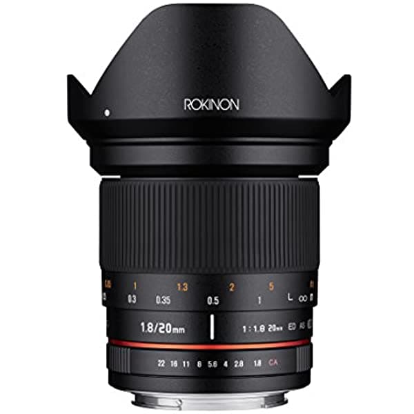 Rokinon 20 Mm F 1.8 Como Ed Umc Lente Canon Ef RK20M-C