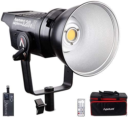 Aputure Luz Storm Ls C120D Ii Daylight Led Luz Controlador Box V-Mount Bateria Plate Light Storm LS C120 II