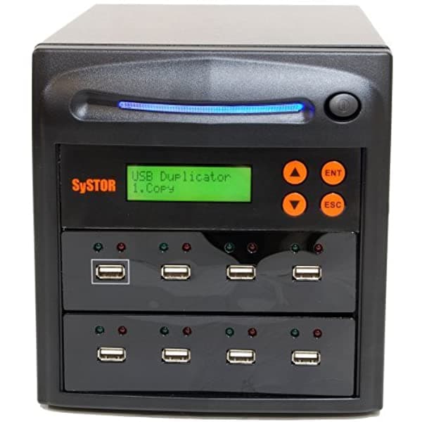 Systor 1 7 Usb Duplicador Y Desinfectante 2Gb Min Standalone Múltiple Memoria Flash Copier Y Borrador De La Unidad De Almacenamiento Acelera 33 Mb Sec SYS-USBD-7