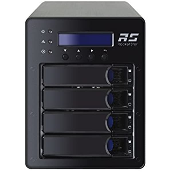 Highpoint Rocketstor 6124V 4-Bay Usb 3.1 10Gb S Gen2 Raid Almacenamiento De Almacenamiento