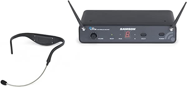 Samson AirLine 88 Sistema Inalámbrico de Auriculares para Fitness Banda de Frecuencia D SWC88AH8 D