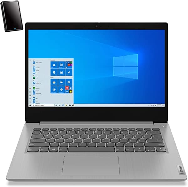Lenovo Ideapad 3 14" Fhd Laptop Computer_ Intel Quad-Core I5 1035G1 (Beats I7-8665U)_ 12Gb Ddr4 Ram_ 1Tb Pcie Ssd_ Ac Wifi_ Bt 5.0_ Webcam_ Gris _ Trabajo Remoto_ Windows 10_ Ipuzzle 500Gb Externo Hd