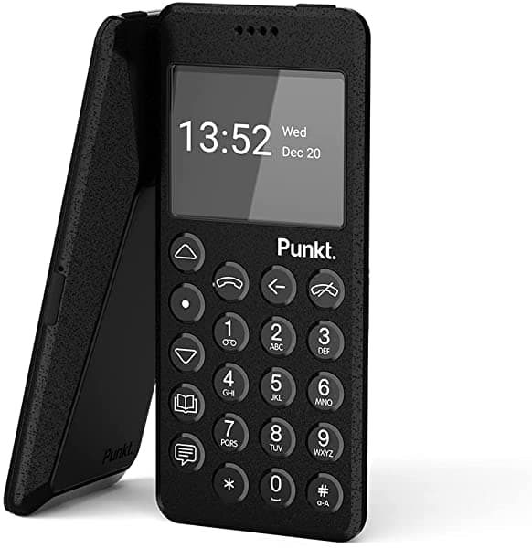 Punkt Mp02 Generación 4G Lte Teléfono Móvil Minimalista Desbloqueado Nano-Sim Wi-Fi Hotspot Seguridad 2Gb Ram+16Gb Almacenamiento 1280 Mah Bateria Mul MP02 New Generation