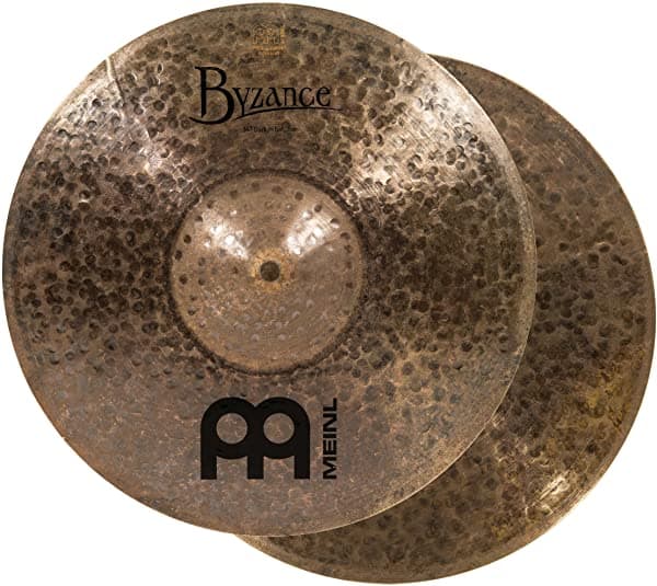 Meinl Platillo Byzance B14Dah - Hihats Oscuros De 14.0 In Fabricado En Turquía Bronce B20 Martillado A Mano 2 Años De Garantía