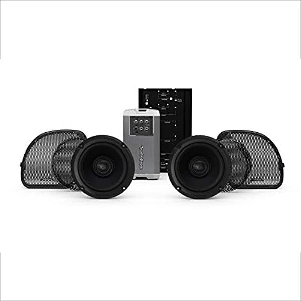 Rockford Fosgate Hd14Rgsg-Stage2 Dos Parlantes Y Kit Amplificador 2014+ Harley-Davidson Road Glide & Street Glide