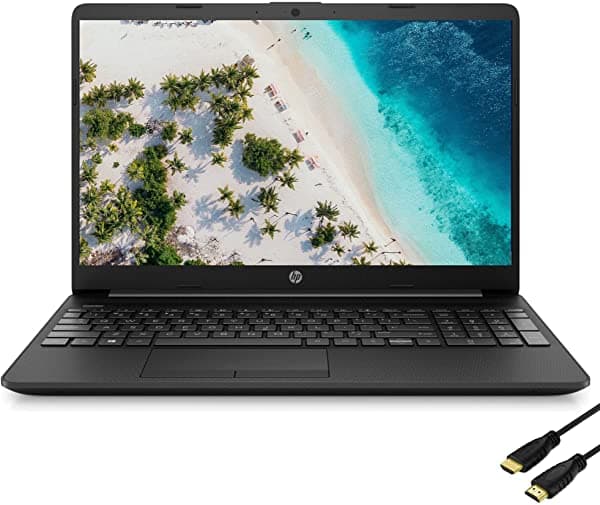 HP Notebook Con Pantalla IPS FHD Para Negocios y Estudiantes de 15 Pulgadas Intel Celeron N4020 Hasta 9 Horas de Duración de la Batería Windows 10 S Con Cable HDMI de 1 Año de Office 365 Incluido (8 GB | 128 GB SSD Intel Celeron N4020)