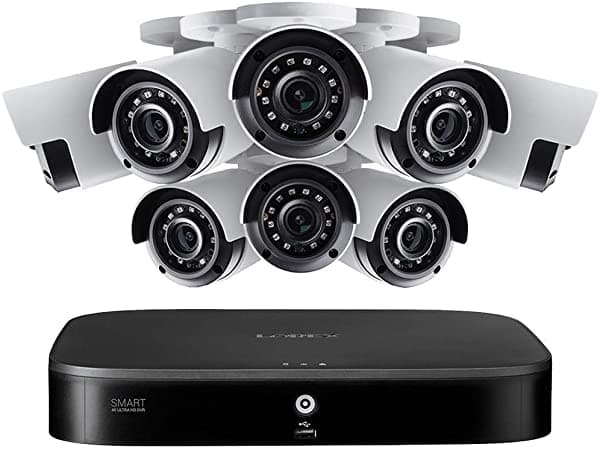 Lorex 4K Ultra Hd 8 Canales Seguridad Camara Sistema 8 4K Seguridad Camara Visión Nocturna Visión Y Smart Motion Detection D861A81T-88CA