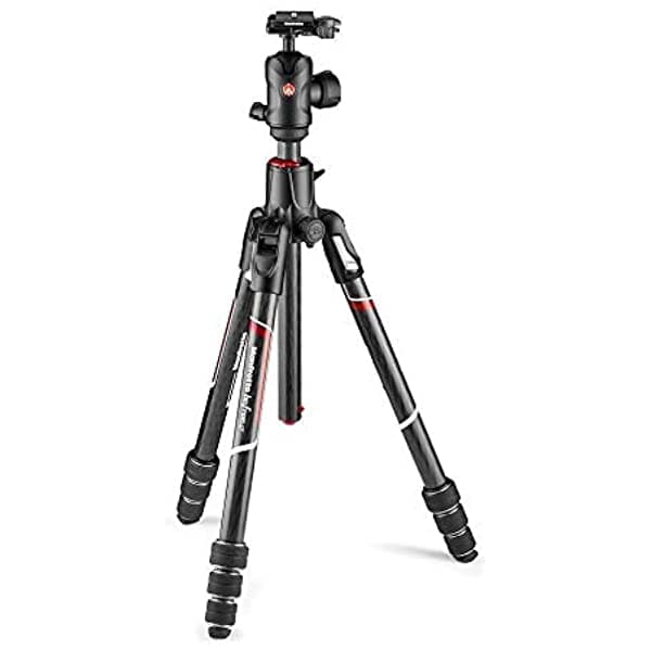 Manfrotto Befree GT XPro Trípode de Viaje de Fibra de Carbono Con Rótula de Bola Central 496 MKBFRC4GTXP-BUS