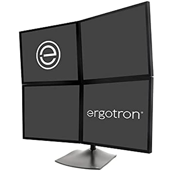 Ergotron - Ds100 Quad Monitor Soporte De Escritorio - Negro 33-324-200
