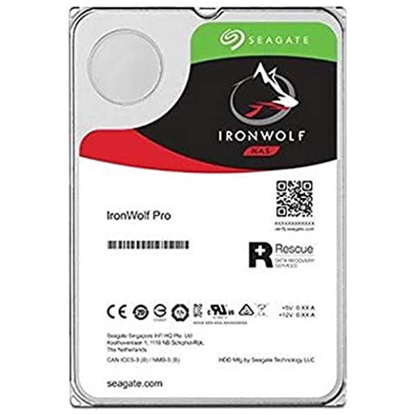 Seagate Ironwolf Pro St8000Ne0004 8Tb 7200 Rpm 256Mb Cache Sata 6.0Gb/S 3.5 "Disco Duro Rojo