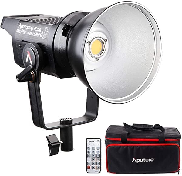 Aputure Ls C120D 120D Ii Actualizado Día De Día 180W Led Video Vide Vodio Cri96+ Tlci97+ 30000Lux0.5M Bowens Mount Dual Fuente De Aliment EA702145