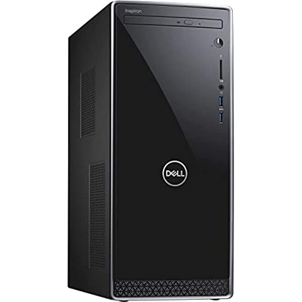 Computadora de Escritorio Dell Inspiron 3670 2019 9ª Generación de Procesador Intel Core i5-9400 de Seis Núcleos 16 GB de RAM 1 TB SSD WiFi + Bluetooth HDMI VGA Lector de Tarjetas Múltiples DVD-RW Windows 10