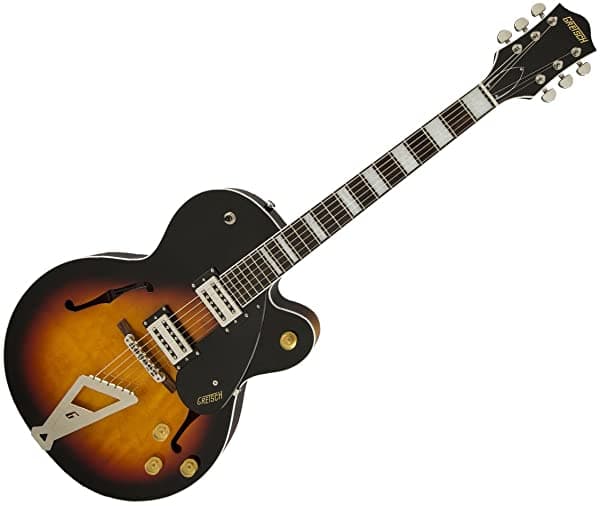 Gretsch G2420 Streamliner Guitarra De Cuerpo Hueco Antigua De Estilo Brooklyn Con Diseño De Llama 2800700537