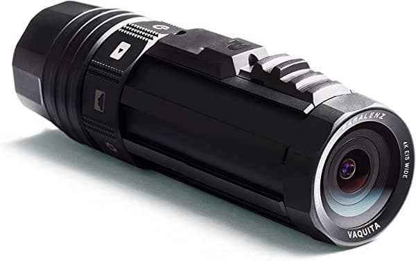 Paralenz Vaquita Submarino Cámara 4K-12Mp Pantalla Oled Impermeable A 350 M Wifi Gps Corrección De Color Automática Controlada Por Profundidad C PAR10201