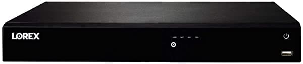 Lorex N861D63B - Grabadora De Vídeo En Red De 16 Canales 4K Ultra Hd Ip 3Tb (Nvr) Con Detección De Movimiento Inteligente Y Control De Voz Color Negro