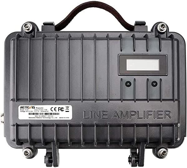 Retevis Rt97 Gmrs Mobile Radio Long Range Transceptor De Estación Base De Radio Y Radio De Radio Gmrs De Dos Vías (1 Paquete) FA9150C