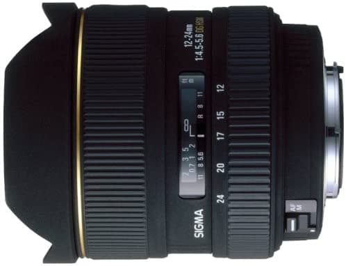 Sigma 12 - 24 Mm F/4.5 - 5.6 Ex Dg If Hsm Asférico Ultra Gran Angular Lente De Zoom Para Cámaras Nikon Slr 200306
