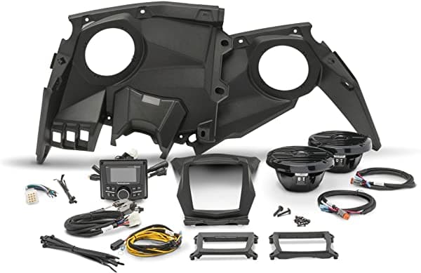 Rockford Fosgate X317-Stage2 Kit Estéreo Y Altavoz Delantero Premium Para Modelos Maverick X3 2017-2019