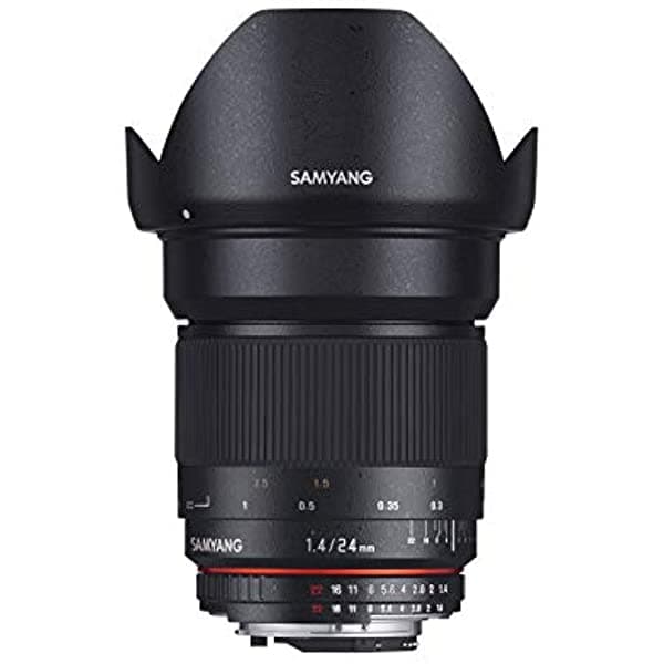 Samyang Gran Angular Con Automático Chip SY24M-C