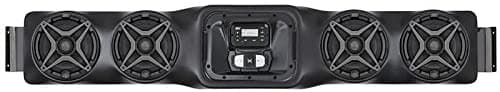 Ssv Works Wp-Uo4S Bluetooth Sistema Estéreo De 4 Altavoces Para Can-Am Commander Y Maverick Honda Big Red Y John Deere Gator