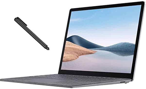 Microsoft Surface Laptop 4 13.5" Notebook de Pantalla Táctil Platino AMD 6-Core Ryzen 5 4680U (Supera al i7-1065G7) 8GB RAM 256GB SSD Retroiluminación USB-C Wi-Fi 5PB-00001-DP