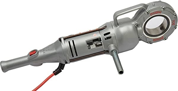 Ridgid 41935 Modelo 700 Potencia De Mano De Mano 26-30 Rpm Máquina De Roscado De Tubería Solamente Plata Pequeña