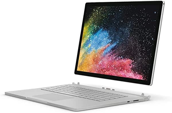Microsoft Surface Book 2 Hnm-00001 Laptop (Windows 10 Intel I7-8650U 13.5 "Pantalla Almacenamiento 512 Gb Ram 16 Gb) Silver