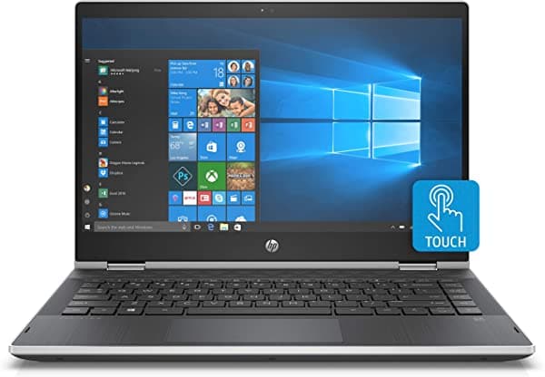 Hp Pavilion X360 2-In-1 14 "Laptop Intel Core I3 8Gb Sdram 128Gb Marco De Teclado De Plata Ssd Silver Natural 5BM74UA