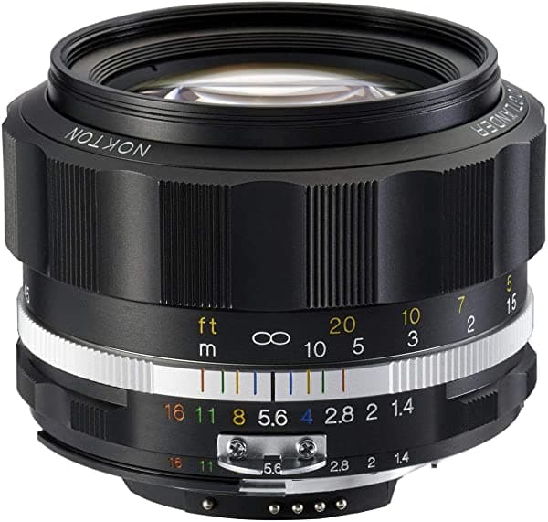 Voigtlander Nokton 2.283 In F/1.4 Sl Ii S Ai-S Lens Negro VGTBA243H
