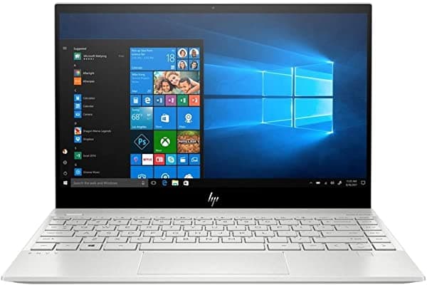 Hp Envy 13 "Laptop Delgada Con Lector De Huellas Digitales Pantalla Táctil Fhd 10Th Gen Intel Core I7-10510U 8Gb Sdram 256 Gb De Estado Sólido Wi 13-aq1010nr