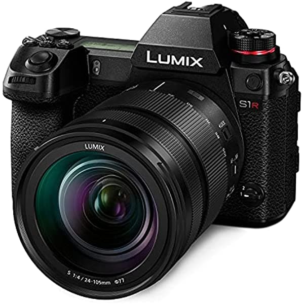 Panasonic Lumix S1 Cámara Sin Espejo De Cuadro Completo Con Un Sensor De Alta Resolución De Mos De 24.2Mp Lente De La Serie F4 L-Mount S De 24-105 Mm DC-S1MK