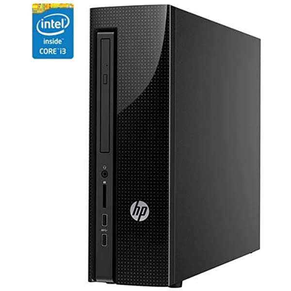 HP Pc De Escritorio Delgado De Alto Rendimiento 2019 Intel Core I3-7100 Procesador 8Gb Ddr4 Ram 1Tb 7200Rpm Dvd Wifi Hdmi Vga Teclado + Ventanas De