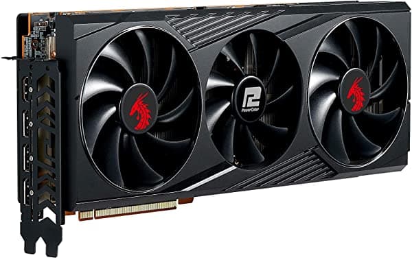 Tarjeta Gráfica Para Juegos Powercolor Red Dragon Amd Radeon Rx 6800 Con Memoria Gddr6 De 16 Gb Con Tecnología Amd Rdna 2 Raytracing Pci Express 4.0 Hdmi 2.1 Amd Infinity Cache. AXRX 6800 16GBD6-3DHR/OC