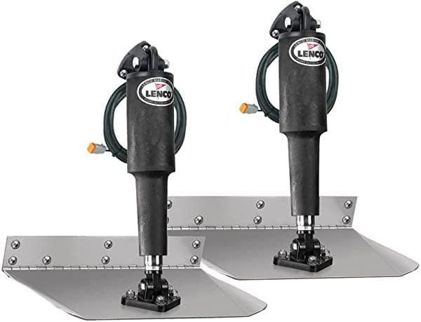 Lenco Marine 15000-101 Kit De Pestañas De Ajuste 9 X 9 Pulgadas 12 V Montaje Estándar