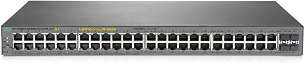 Aruba a Hewlett Packard Enterprise company Conmutador Inteligente Hpe Officeconnect 1820 Poe Gig De 48 Puertos-48Xge | Poe En 24 Puertos (370W) | 4X Sfp (J9984A#Aba)