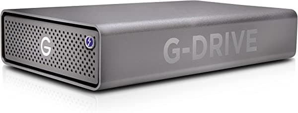 Sandisk Profesional G-Drive Pro De 12 Tb - Disco Duro De Escritorio De Clase Empresarial Thunderbolt 3 Usb-C Unidad Ultrastar De 7200 Rpm En El Interior - Sdph51J-012T-Nbaad