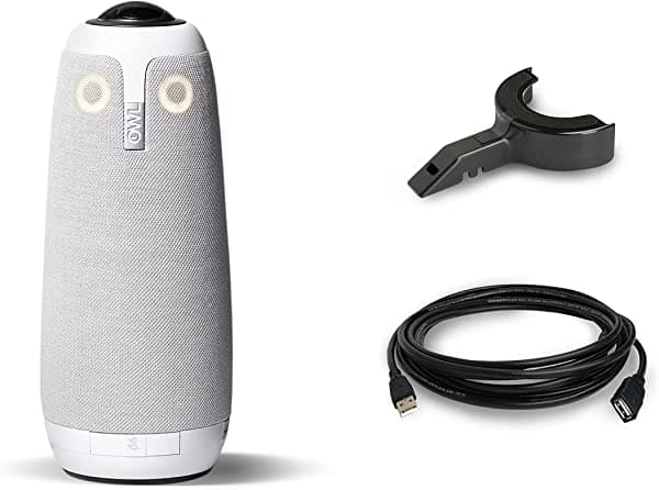 Owl Labs Meeting Owl Pro Premium Pack - 360 Grados 1080P Smart Video Conference Camera Micrófono Y Altavoz (Incluye Accesorios Y Garantía) A PPK200-1000