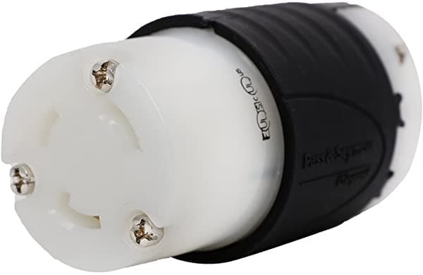 Conector Nema L5-30R - 100 Paquete Clasificado Por 30 Amperios 125V 3 Alambres - Iron Box Parte Ibx-L530R (100)