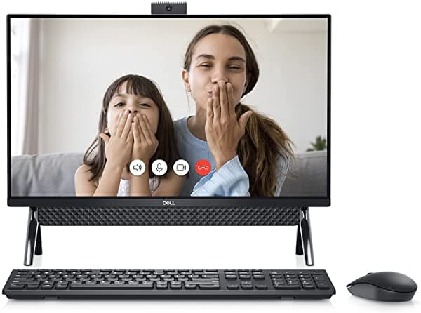 Dell Inspiron 5400 - Escritorio Todo En Uno Con Pantalla Táctil De 24 Pulgadas Pantalla Fhd (1920 X 1080) Cámara Web Emergente Intel Core I3-1115G4 Memoria Ram Ddr4 De 8 Gb Disco Duro De 1 Tb Gráficos Intel Uhd Windows 11 Home Color Negro i5400-3852BLK-PUS
