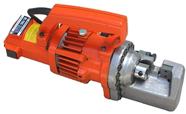 California Concrete Tool Ccti Portable Rebar Cutter - Corte Hidráulico Eléctrico Hasta #6 3/4 "Barra Redonda Y Barra Redonda (Modelo Rc -196C)