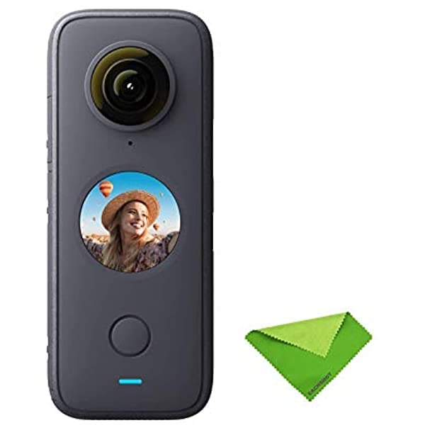 Eachshot Insta360 One X2 Acción Panorámica/Cámara Sport 5.7K Video 10M Establezca Impermeable Estabilización De 1630 Mah Batería Insta 360 Onex2 EA702212