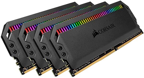 Corsair Dominator Platinum Rgb 64Gb (4X16Gb) Ddr4 3600 (Pc4-28800) C16 1.35V Memoria De Escritorio - Negro CMT64GX4M4K3600C16